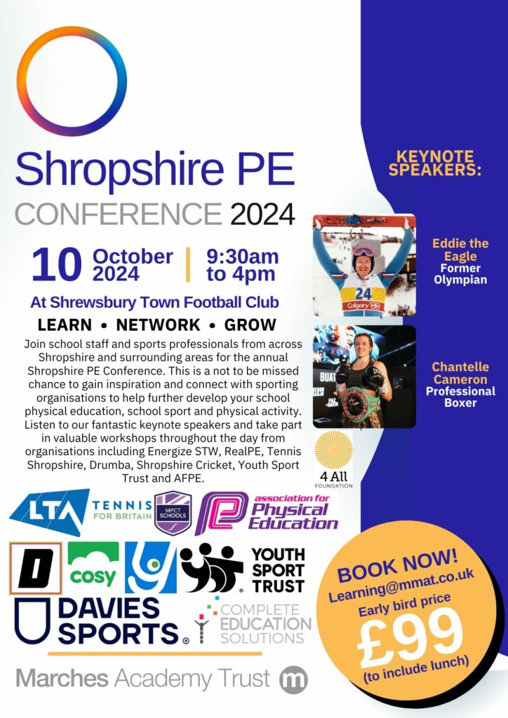 Shropshire PE Conference 2024 | Marches Academy Trust